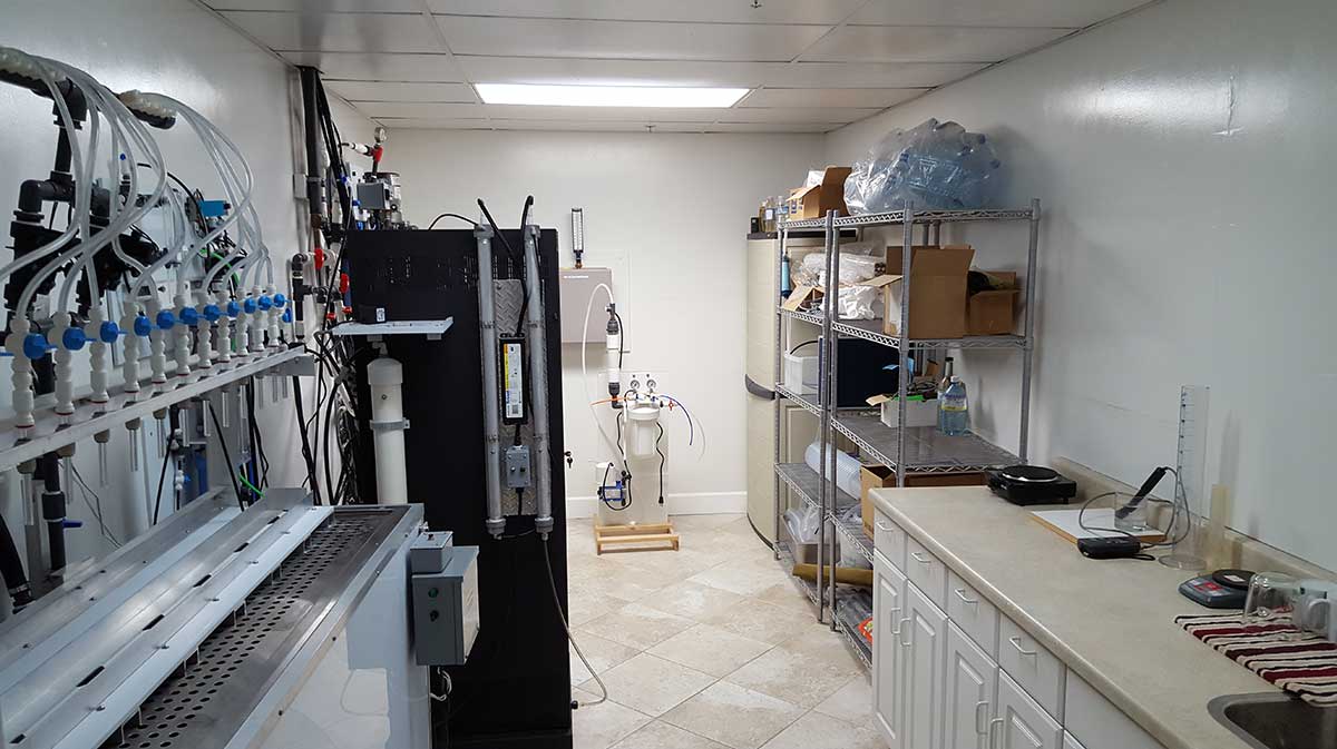 water testing lab