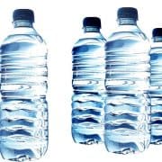plastic water bottle